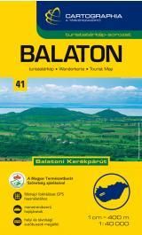 Balaton 1 : 40 000 - Turistatérkép