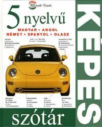 5 nyelvű képes szótár