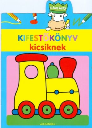 Kifestőkönyv kicsiknek 4 éves kortól
