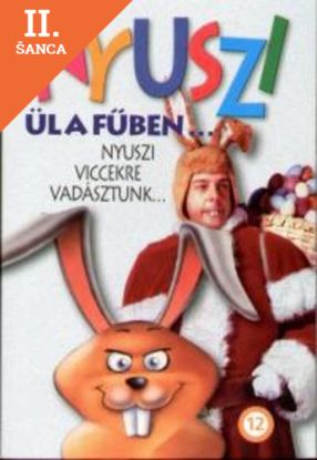 Lacná kniha Nyuszi ül a fűben