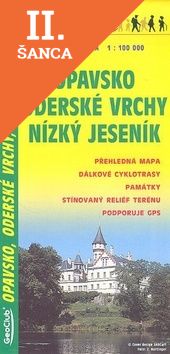 Lacná kniha Opavsko Oderské vrchy Nízký Jeseník 1:100 000