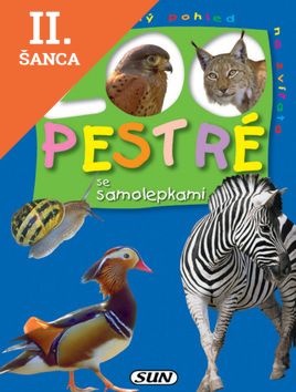 Lacná kniha Zoo pestré se samolepkami