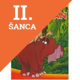 Lacná kniha Tarzan - Disney