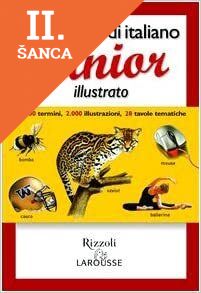 Lacná kniha Dizionario Junior Ilustrato