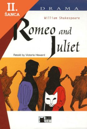 Lacná kniha Black Cat Drama - Romeo and Juliet + CD