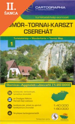 Lacná kniha Gömör-Tornai-Karszt 1 : 40 000 - Turistatérkép
