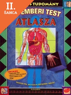 Lacná kniha Játékos tudomány: Az emberi test atlasza