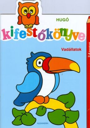 Hugó kifestőkönyve: Vadállatok