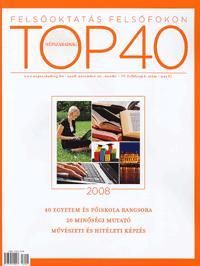 Felsőoktatás felsőfokon 2008 - Top 40