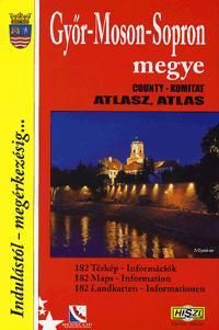 Győr-Moson-Sopron megye 1 : 20 000 - Atlasz