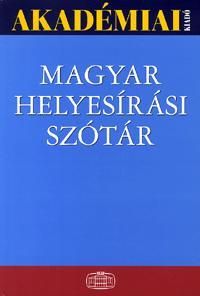 Magyar helyesírási szótár