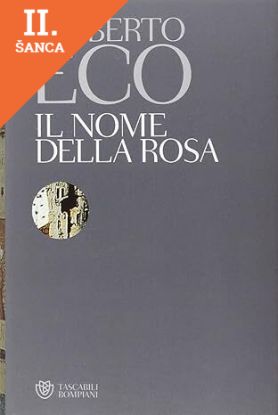 Lacná kniha Il Nome della Rosa