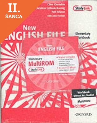 Lacná kniha New English File Elementary Workbook + MultiROM without Key