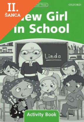Lacná kniha Dolphin Readers Level 3: New Girl in School Activity Book