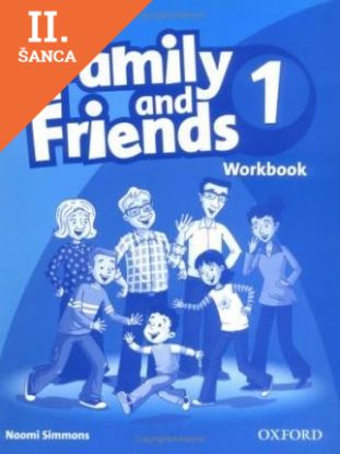Lacná kniha Family and Friends 1 - Workbook
