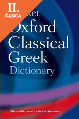 Lacná kniha Pocket Oxford Classical Greek Dictionary