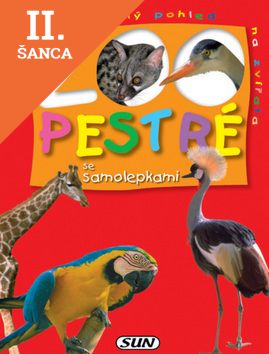 Lacná kniha Zoo pestré se samolepkami