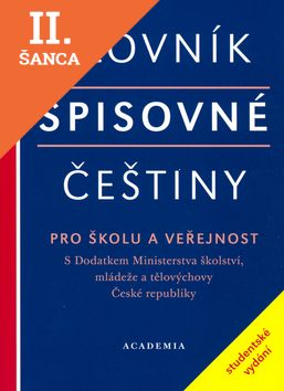Lacná kniha Slovník spisovné češtiny Studentské vydání