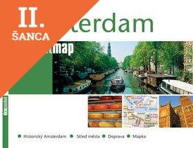 Lacná kniha Amsterdam - popoutmap