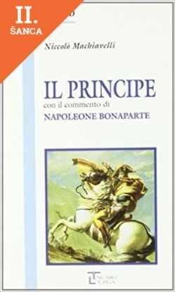 Lacná kniha Il principe con il commento di Napoleone Bonaparte