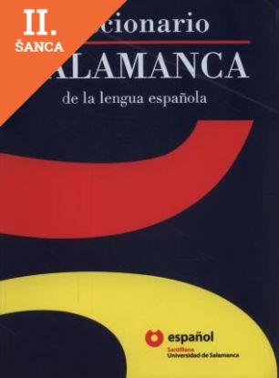Lacná kniha Diccinario Salamanca