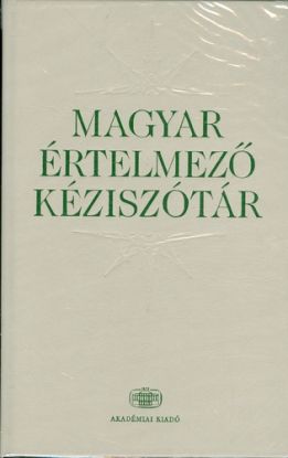 Magyar értelmező kéziszótár
