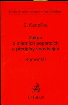 Zákon o místních poplatcích a předpisy související