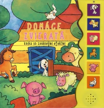 Domáce zvieratá - kniha so zvukovými efektmi