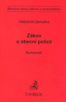Zákon o obecní policii a předpisy související. Komentář