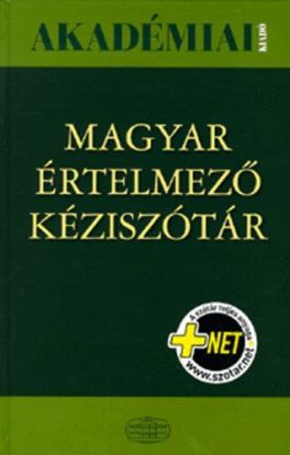 Magyar értelmező kéziszótár + NET