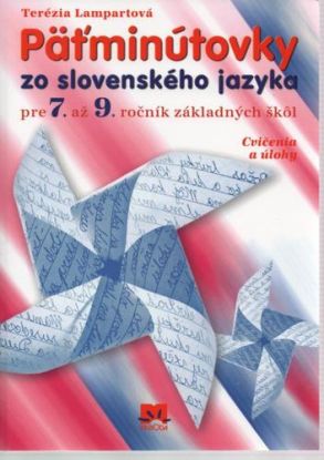 Päťminútovky zo slovenského jazyka pre 7. až 9. ročník základných škôl