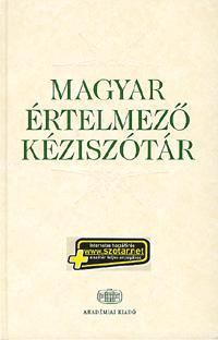 Magyar értelmező kéziszótár + NET