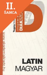 Lacná kniha Latin-magyar diákszótár
