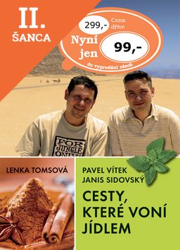Lacná kniha Cesty, které voní jídlem