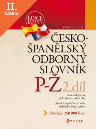 Lacná kniha Česko-španělský odborný slovník, 2. díl
