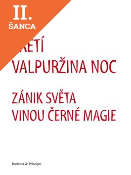 Lacná kniha Třetí Valpružina noc