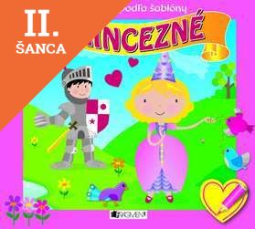 Lacná kniha Nakresli si podľa šablóny – Princezné