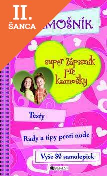Lacná kniha Kamošník - super zápisník pre kamošky