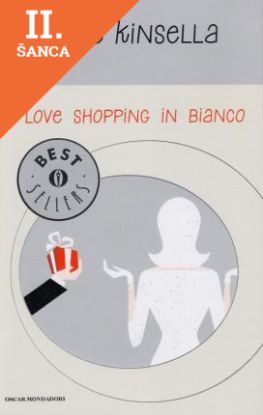 Lacná kniha I love shopping in bianco