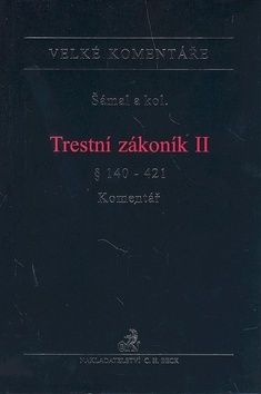 Trestní zákoník II