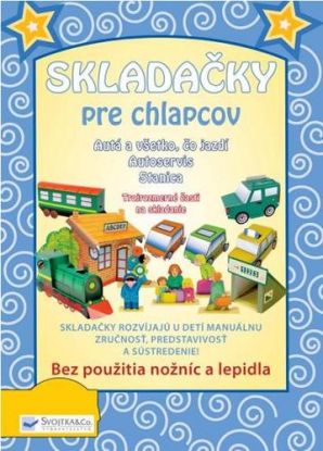 Skladačky pre chlapcov - autá, autoservis a stanica