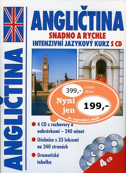 Angličtina Intenzivní jazykový kurz s CD