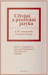 Užívání a prožívání jazyka