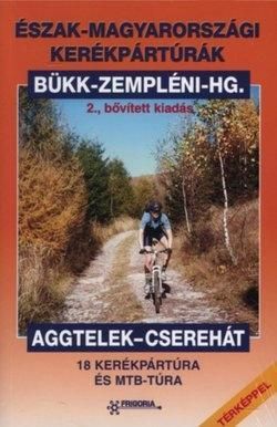 Észak-magyarországi kerékpártúrák - Turistatérkép