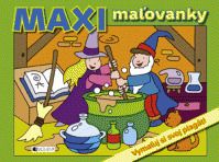 MAXI maľovanky - zelené