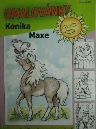 Omalovánky koníka Maxe