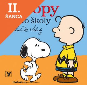 Lacná kniha Snoopy ide do školy