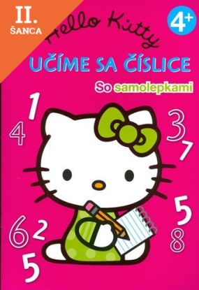 Lacná kniha Hello Kitty Učíme sa číslice