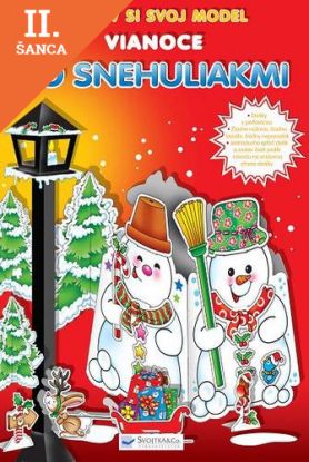 Lacná kniha Vianoce so snehuliakmi