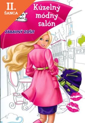 Lacná kniha Barbie Kúzelný módny salón